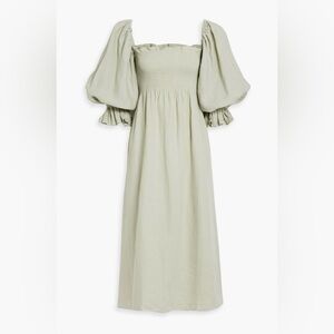 Sleeper sage green Atlanta dress.